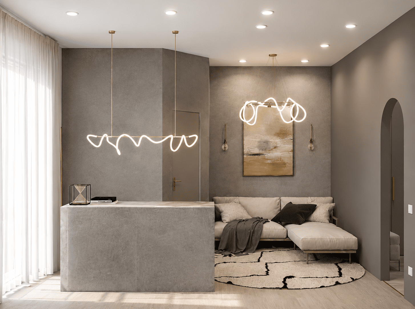 Modern living room design – Interior Design Projects by LT Interiors