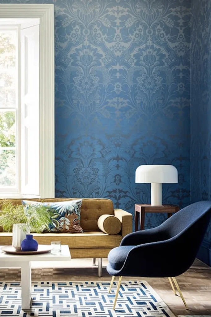 St James's Park Wallpaper by Little Greene LT Interiors